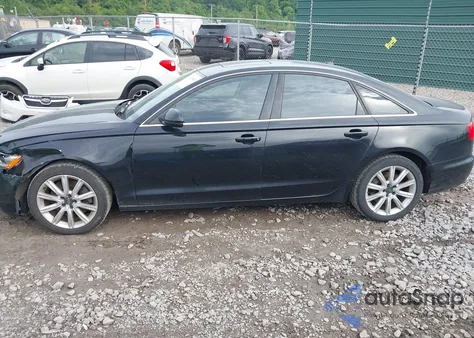 2014 Audi A6 2.0T Premium z USA, uszkodzony, nr VIN WAUGFAFCXEN065126